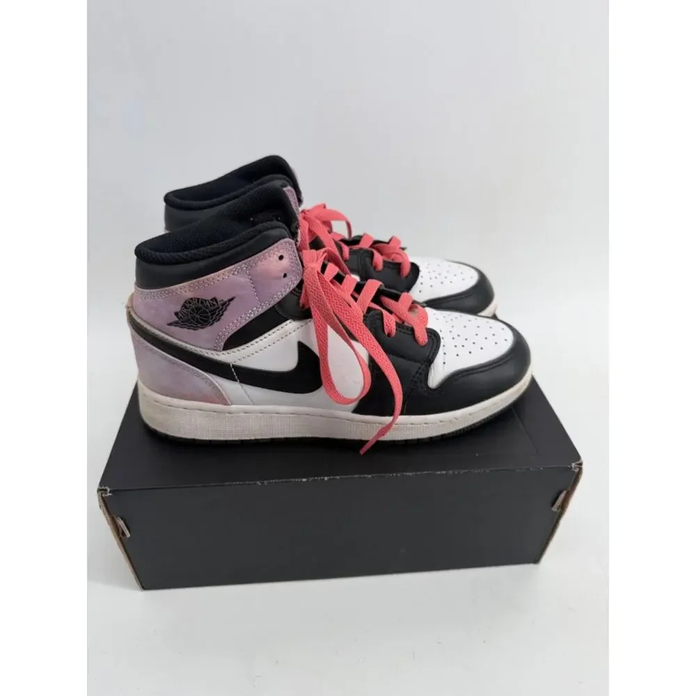 Nike Air Jordan 1 Mid SE (GS) trainer sneakers sz 5
